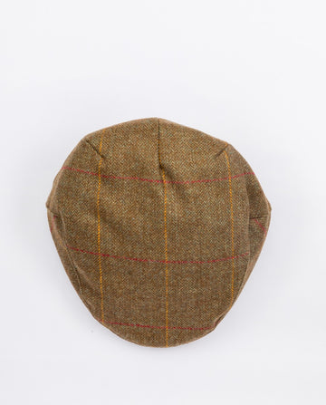 Boné 100% Lã em Verde Seco Escuro